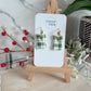 Plaid Christmas Charm Earrings