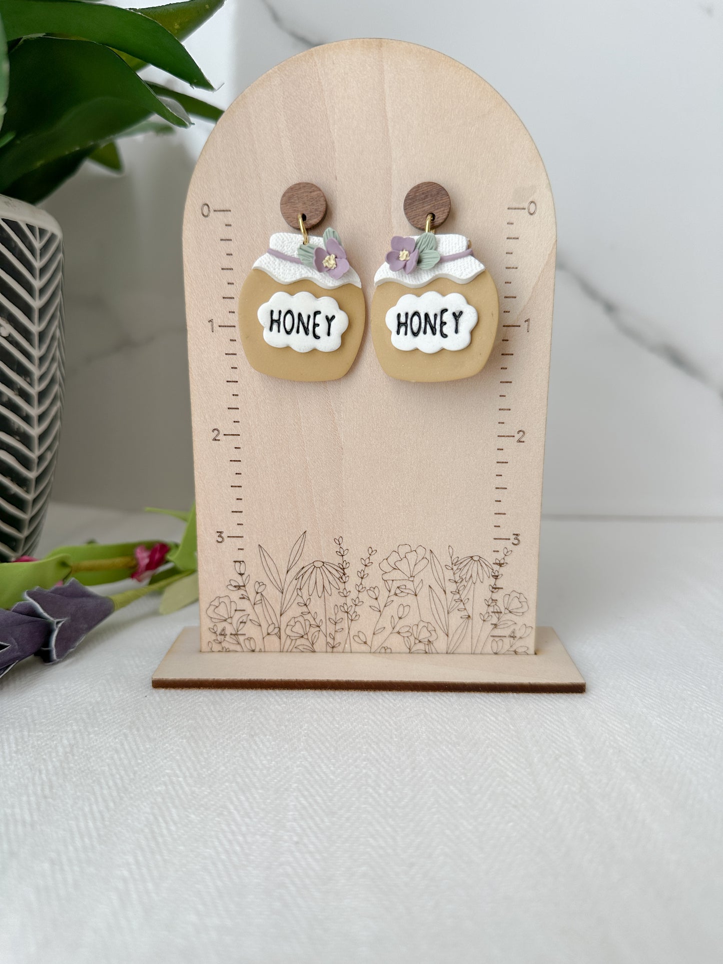 Honey Pot Dangle Earrings