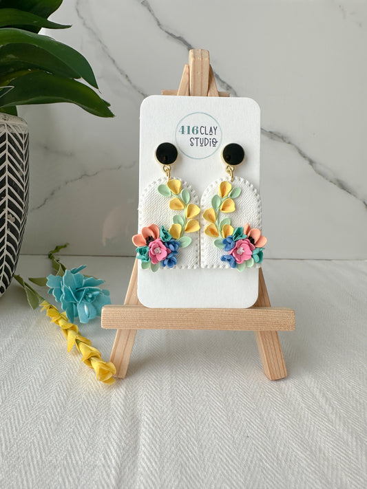 Bright Flower Earrings