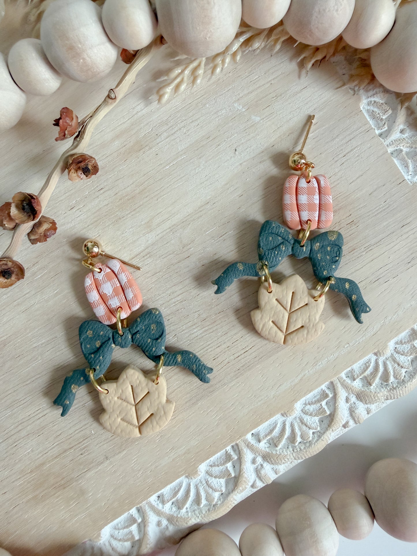 Harvest Bow Earrings