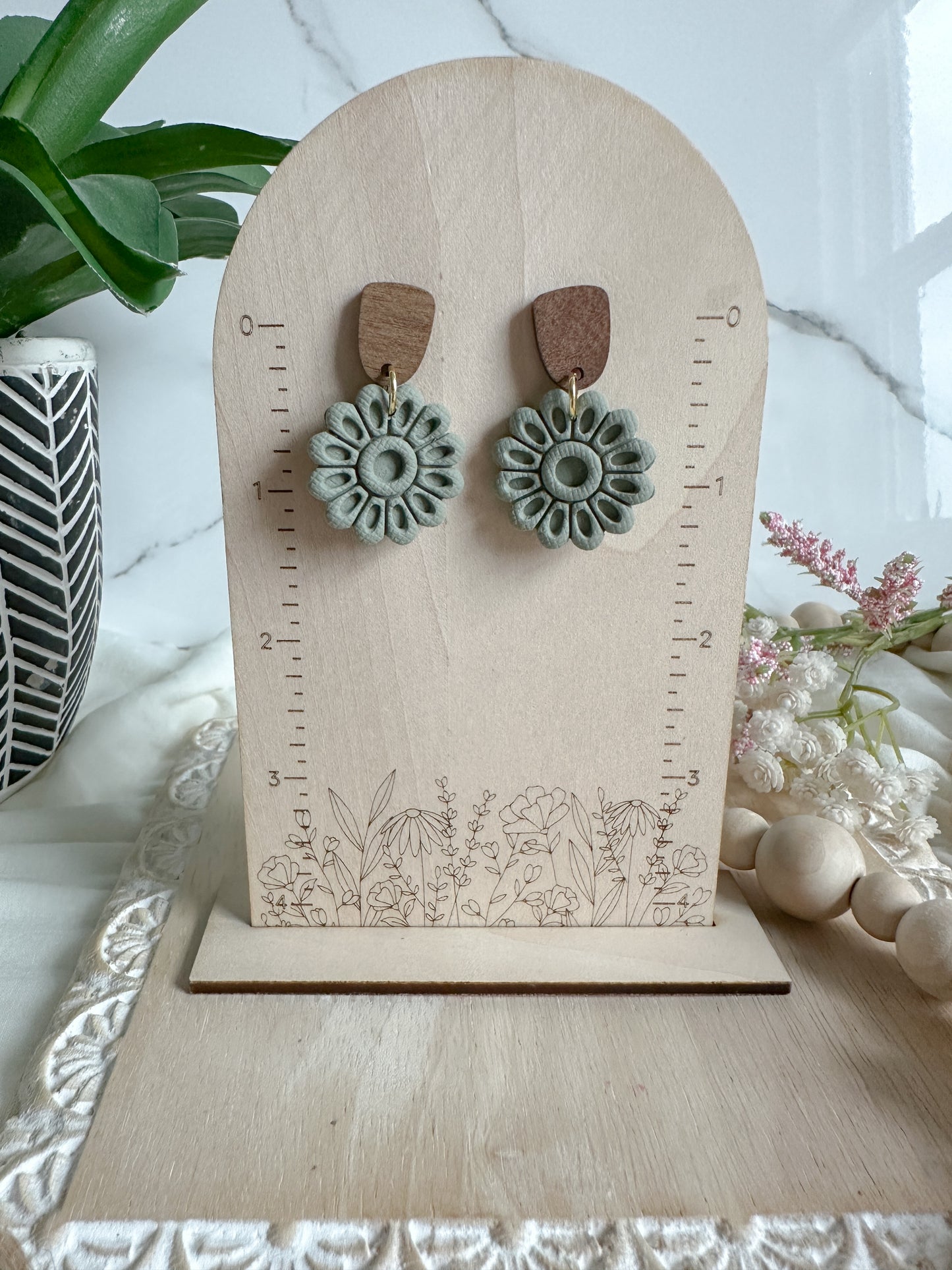 Boho Spring Flowers (five color options)