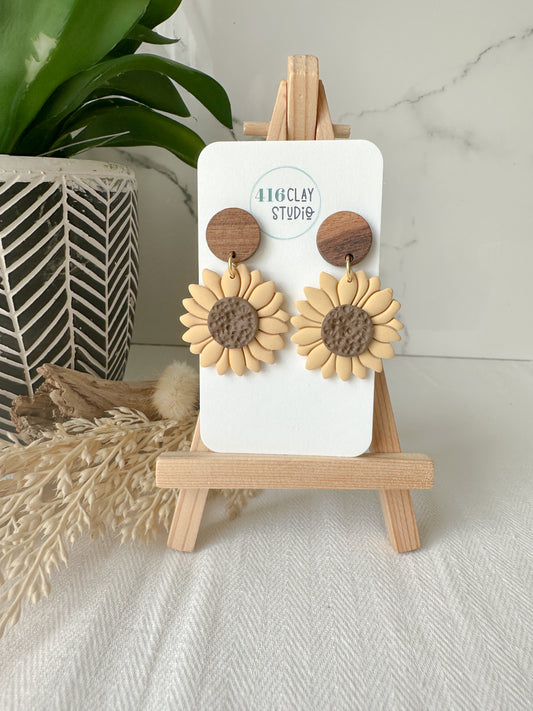 Sunflower Earrings