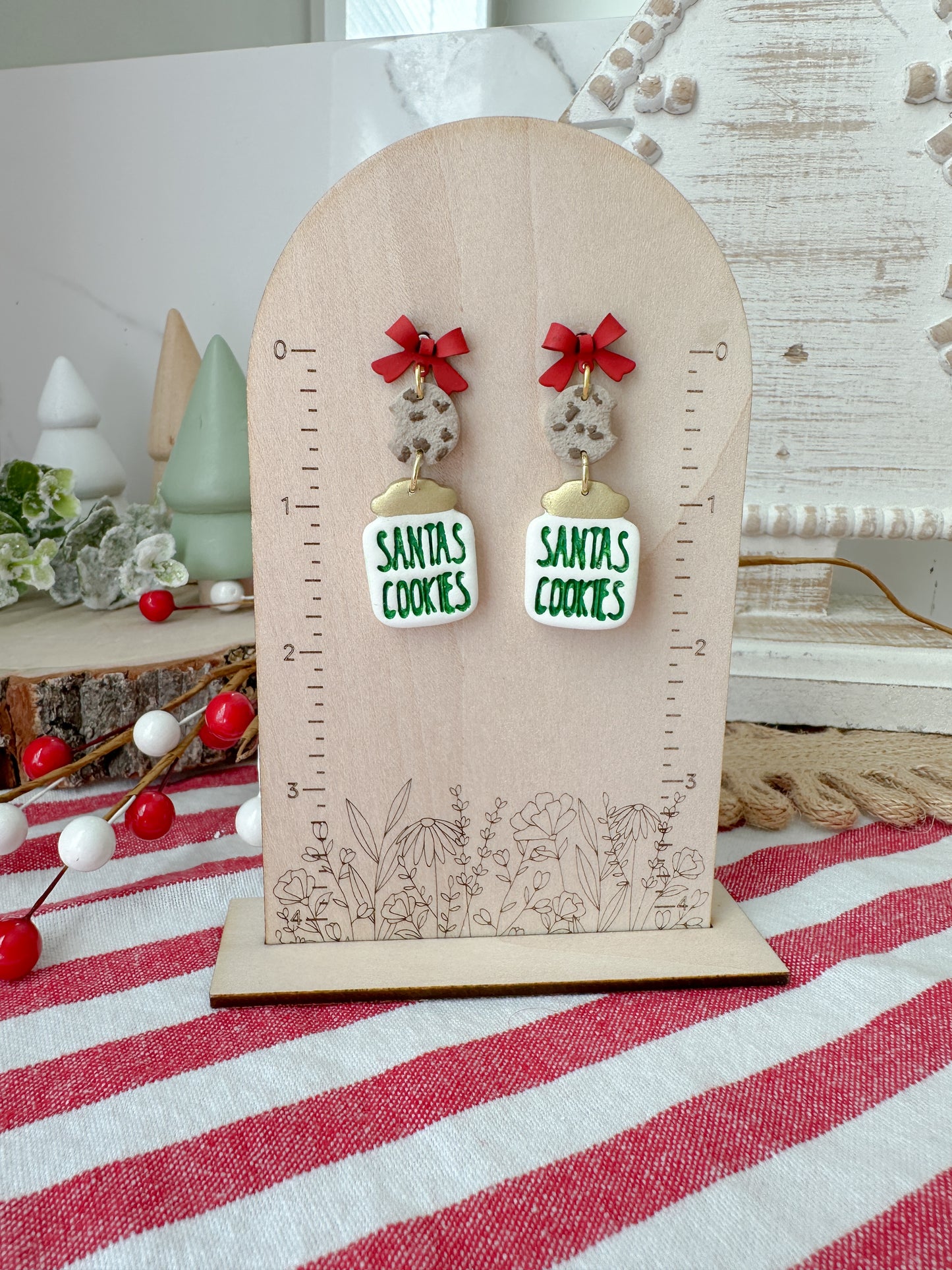 Santa's Cookies Earrings