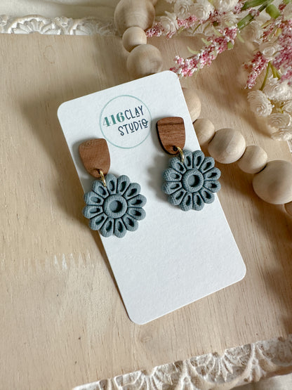 Boho Spring Flowers (five color options)