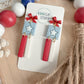 Red, White and Ribbon Flags