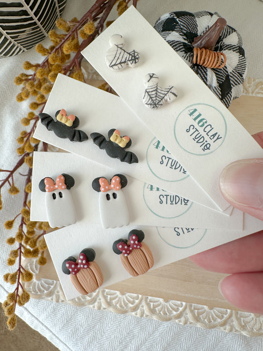 Magical Halloween Stud Earrings