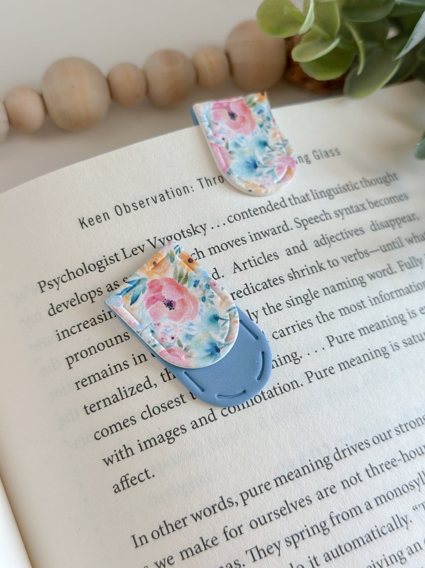 Patterned Polymer Clay  Bookmarks