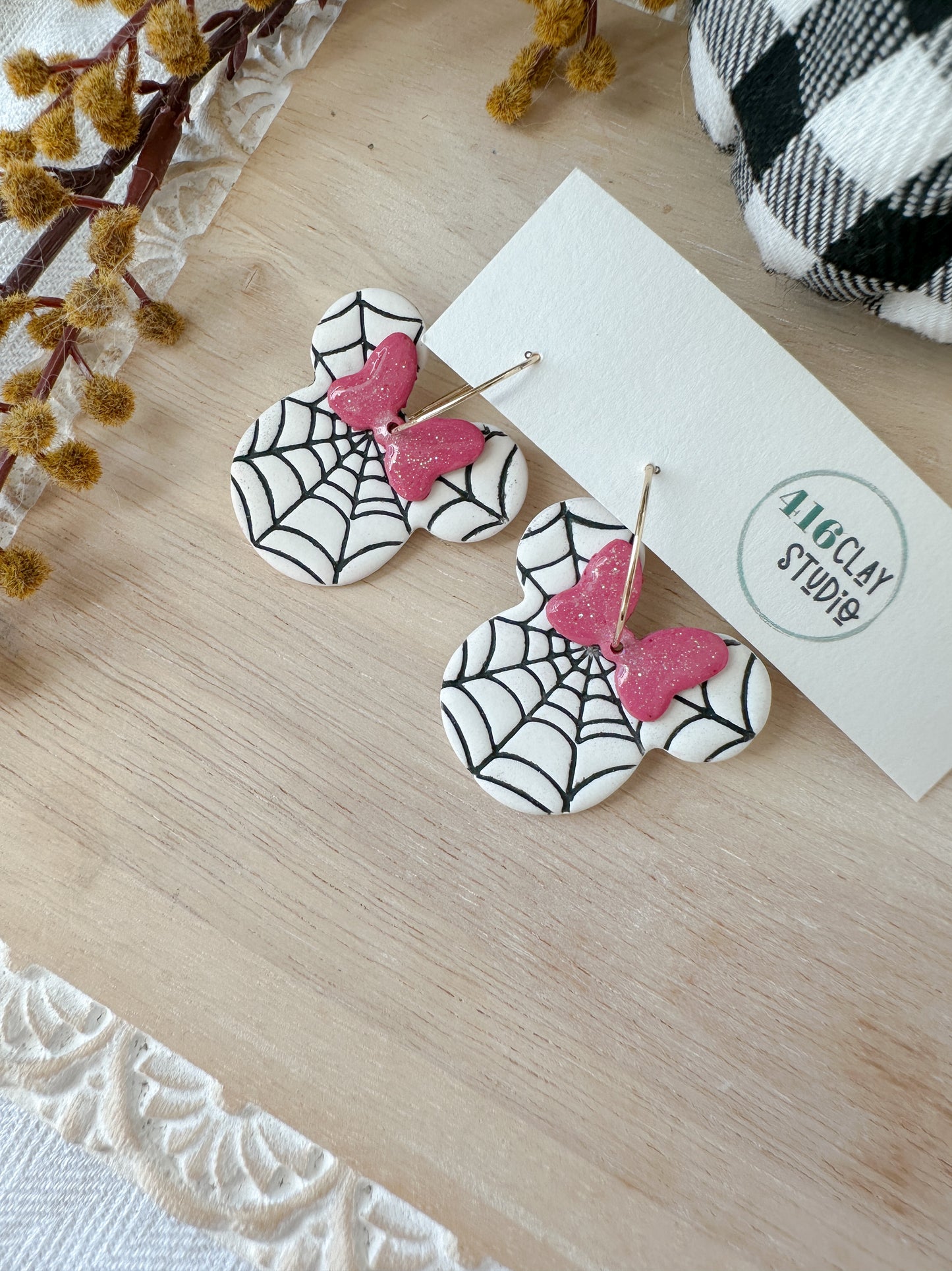Spider Web Mouse Ears