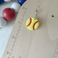 Softball & Baseball Hoop Earrings