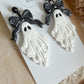 Draped Ghost Earrings