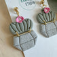 Barrel Cactus Earrings
