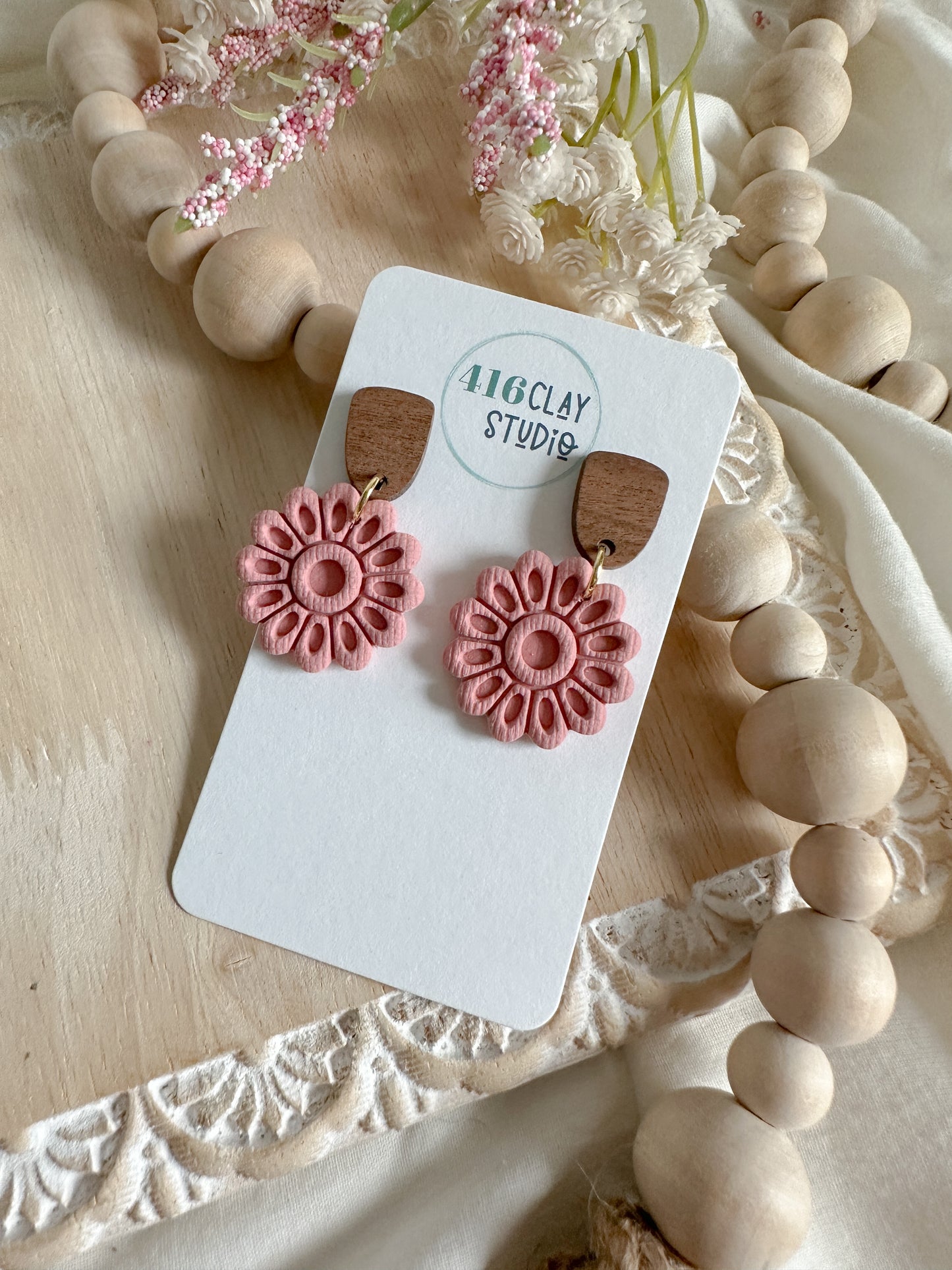 Boho Spring Flowers (five color options)