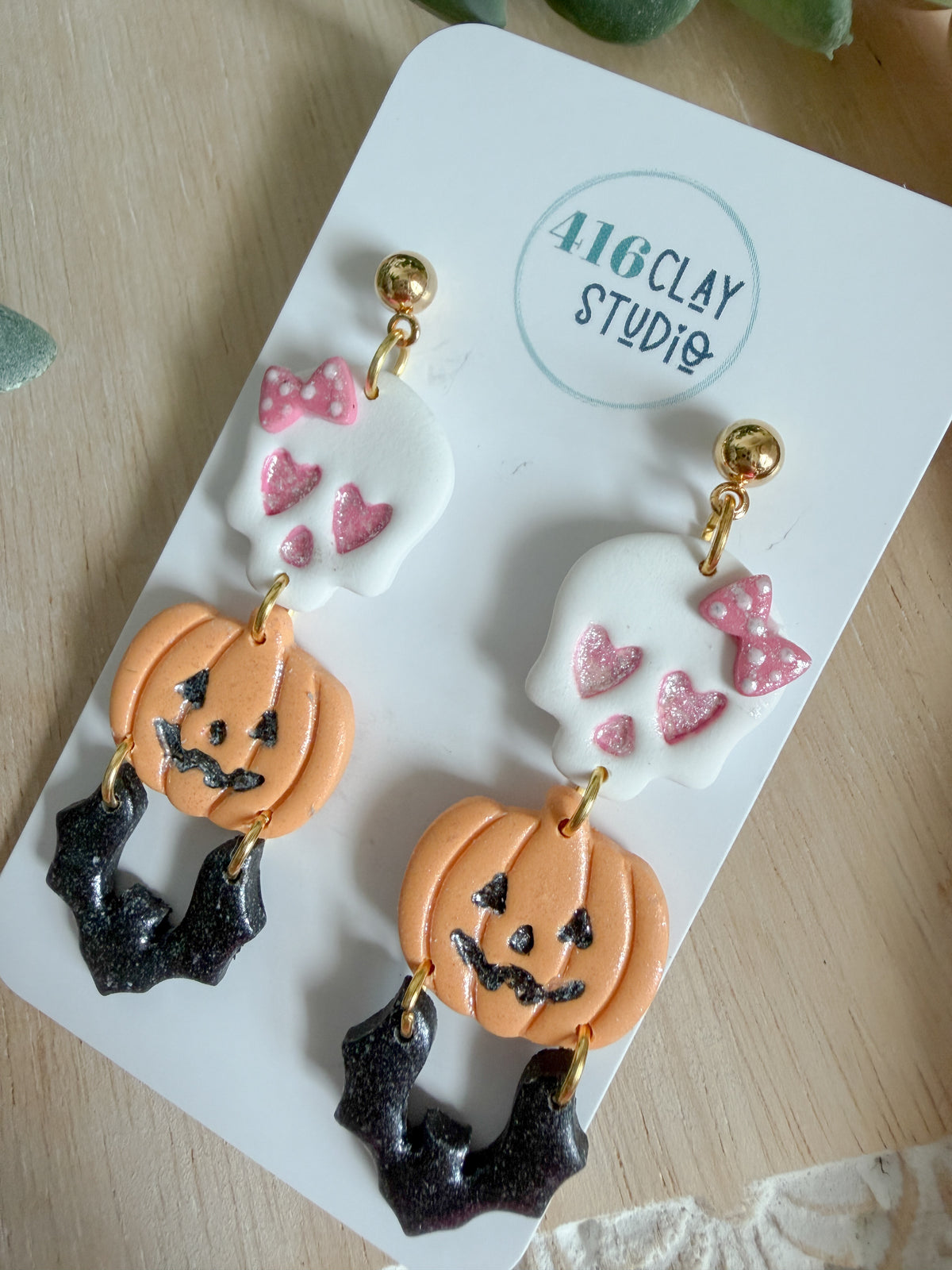 Bows and Boos Earrings