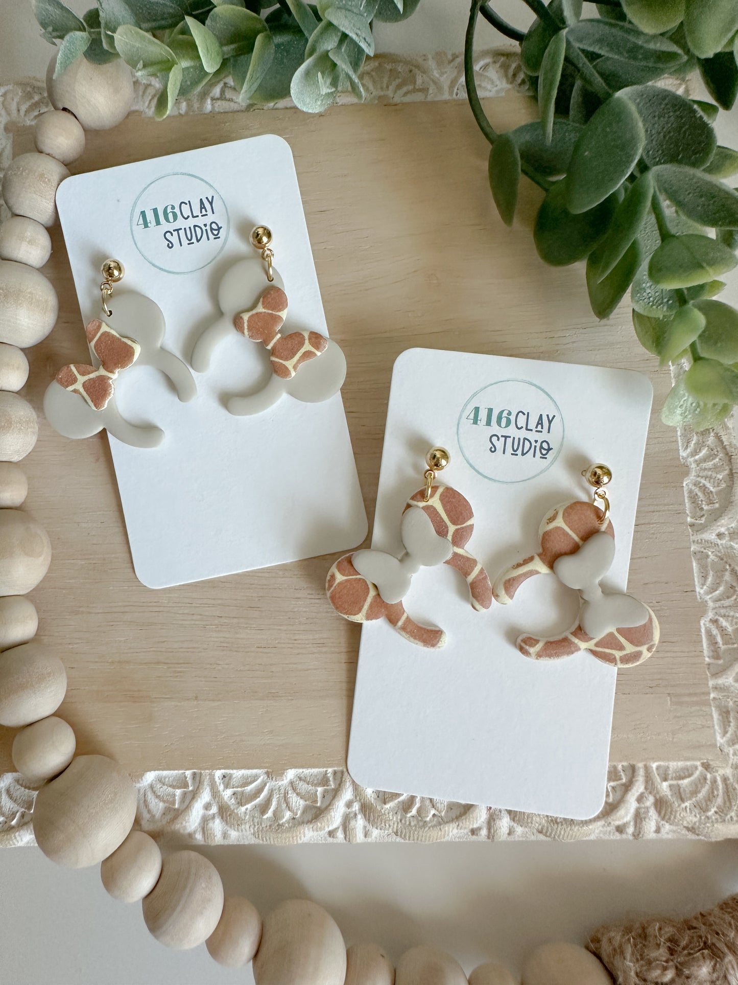 Giraffe Mouse Ear Headband