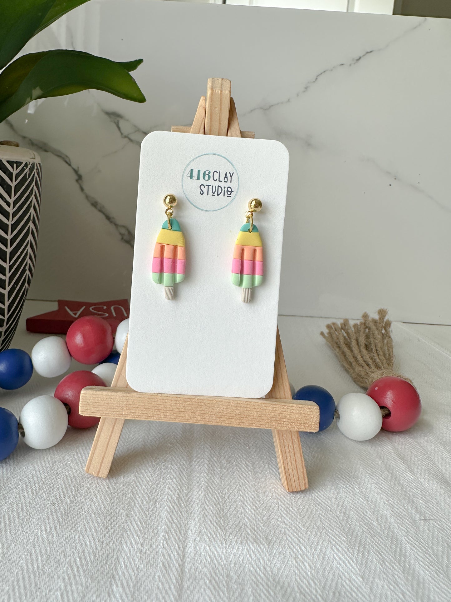 Summer Popsicle Earrings