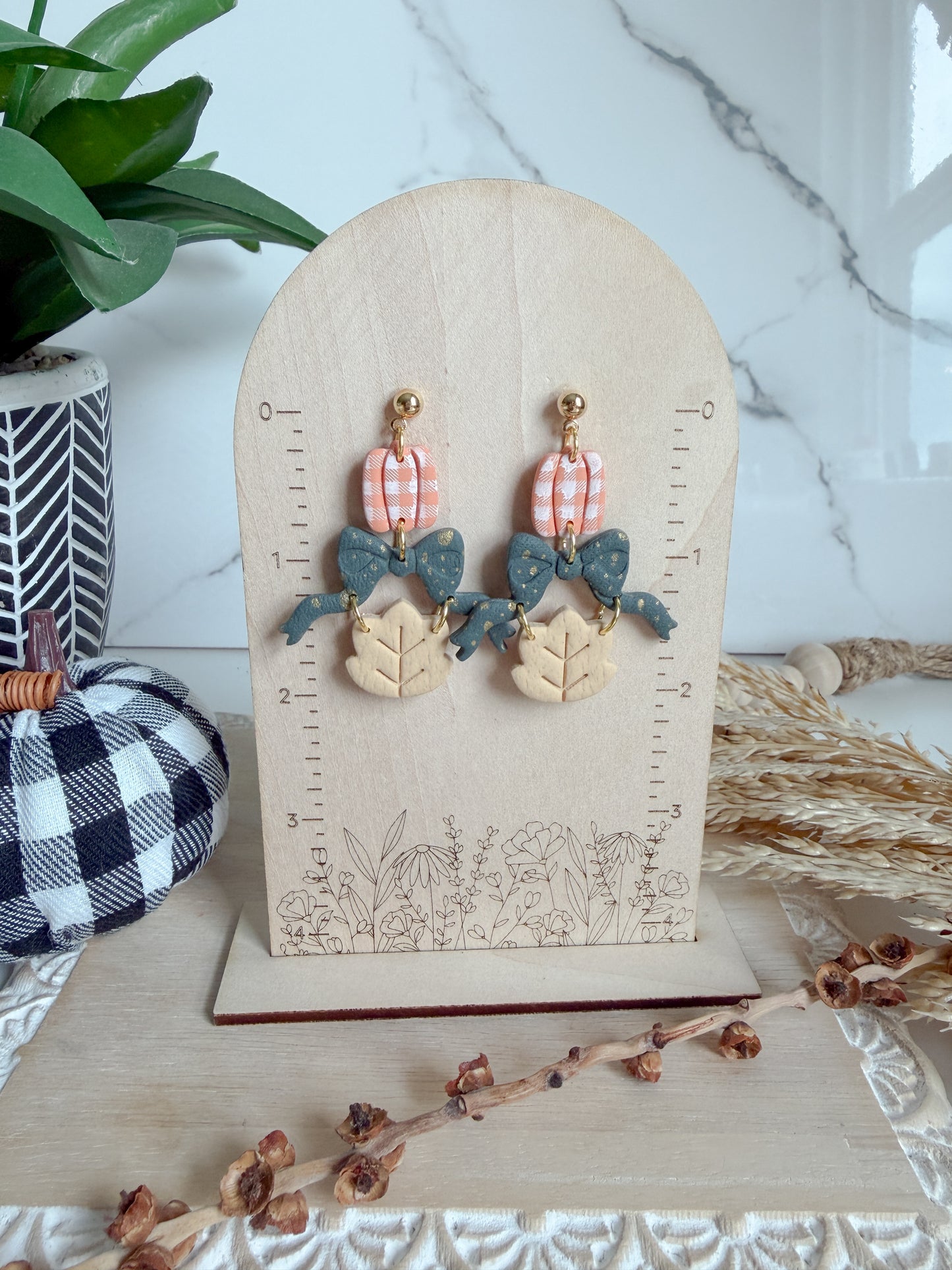 Harvest Bow Earrings