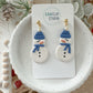 Cool Snowman Earrings