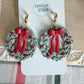 Christmas Wreath Earrings