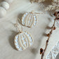 Farmhouse Pumpkin Hoop Earrings