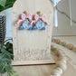 Sparkly Carriage Earrings