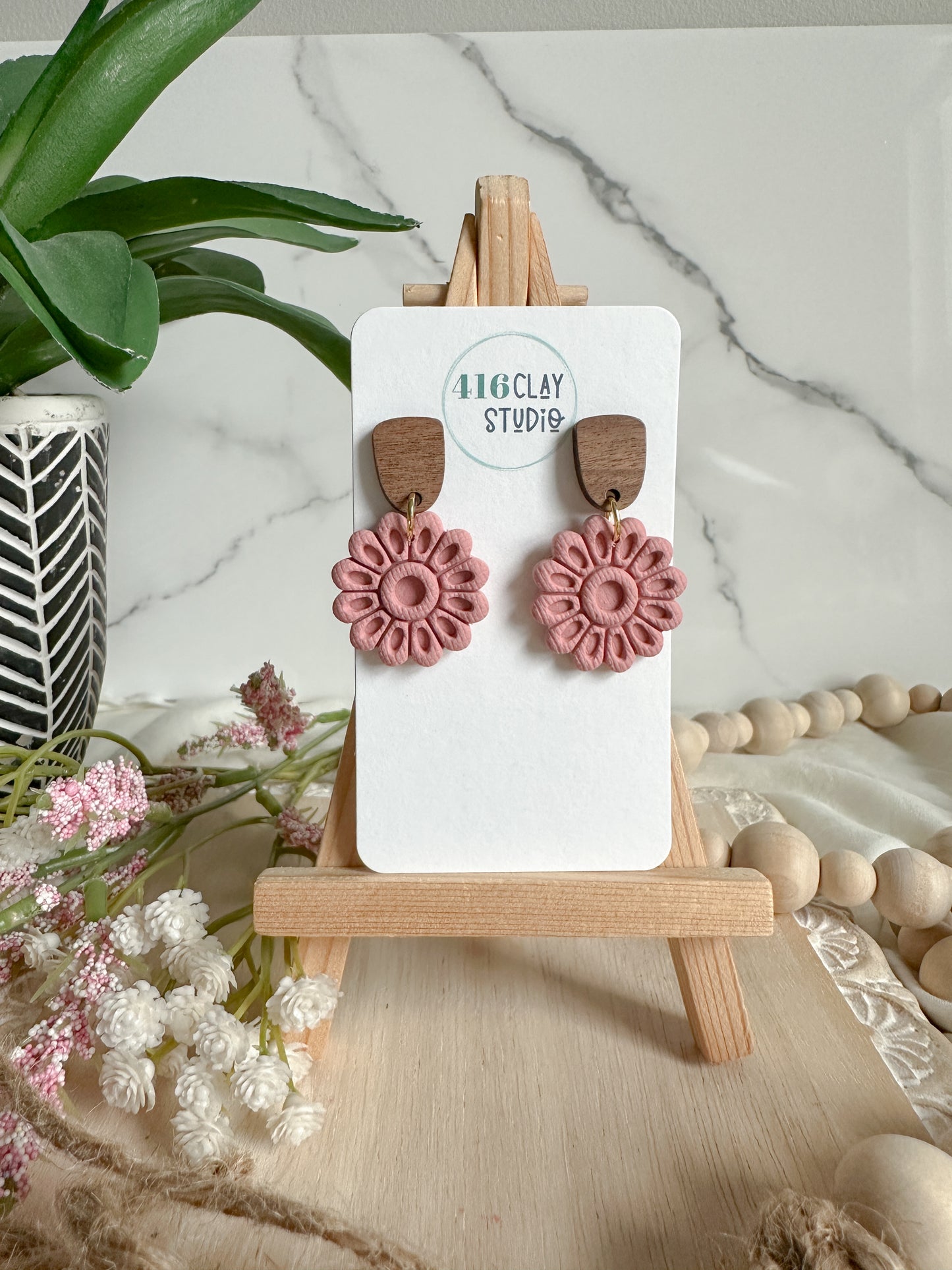 Boho Spring Flowers (five color options)