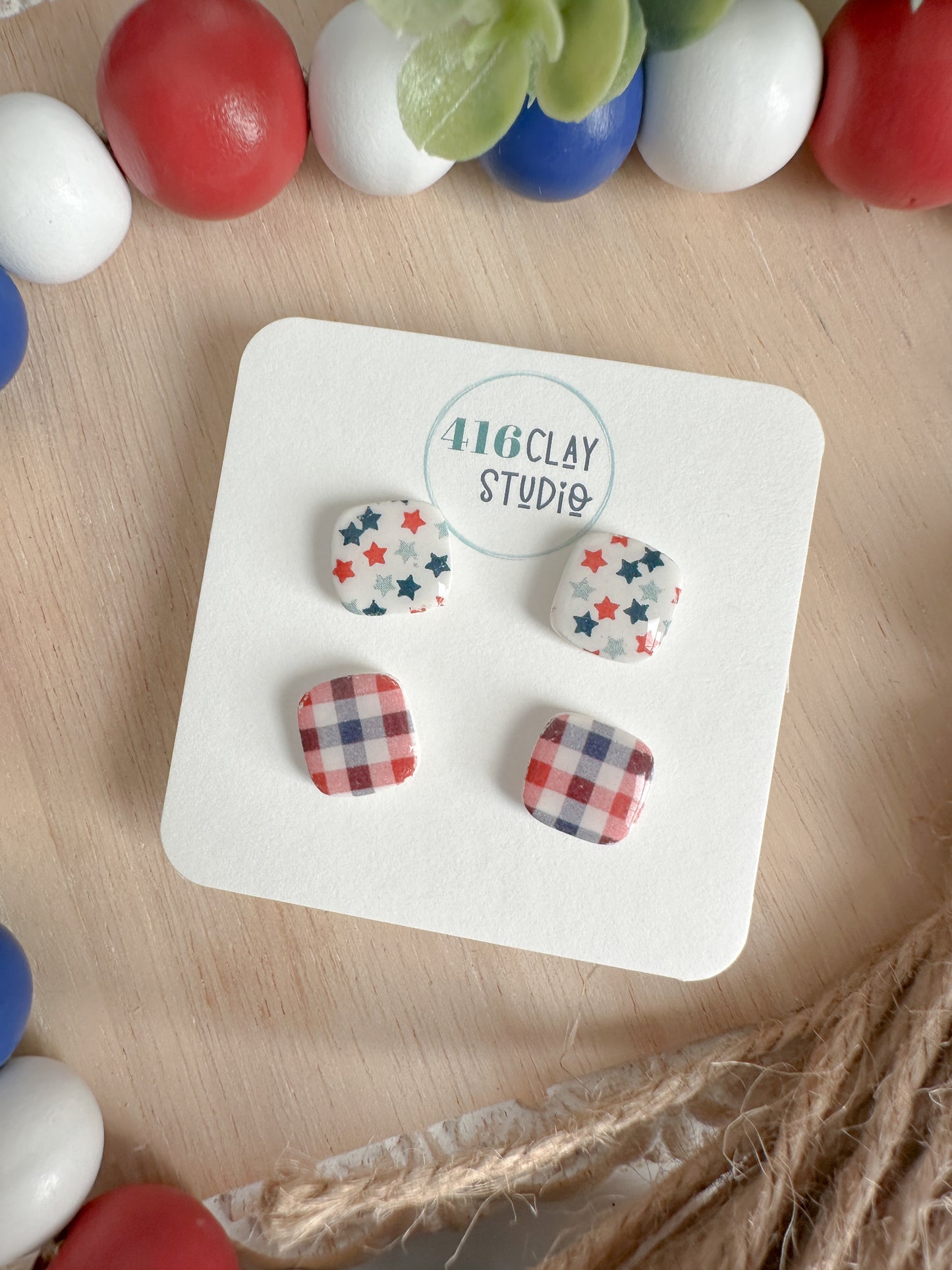 Stars & Stripes Stud Pack