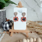 Autumn Flower Dangle Earrings