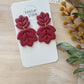 Autumn Leaf Dangle Earrings (three color options)