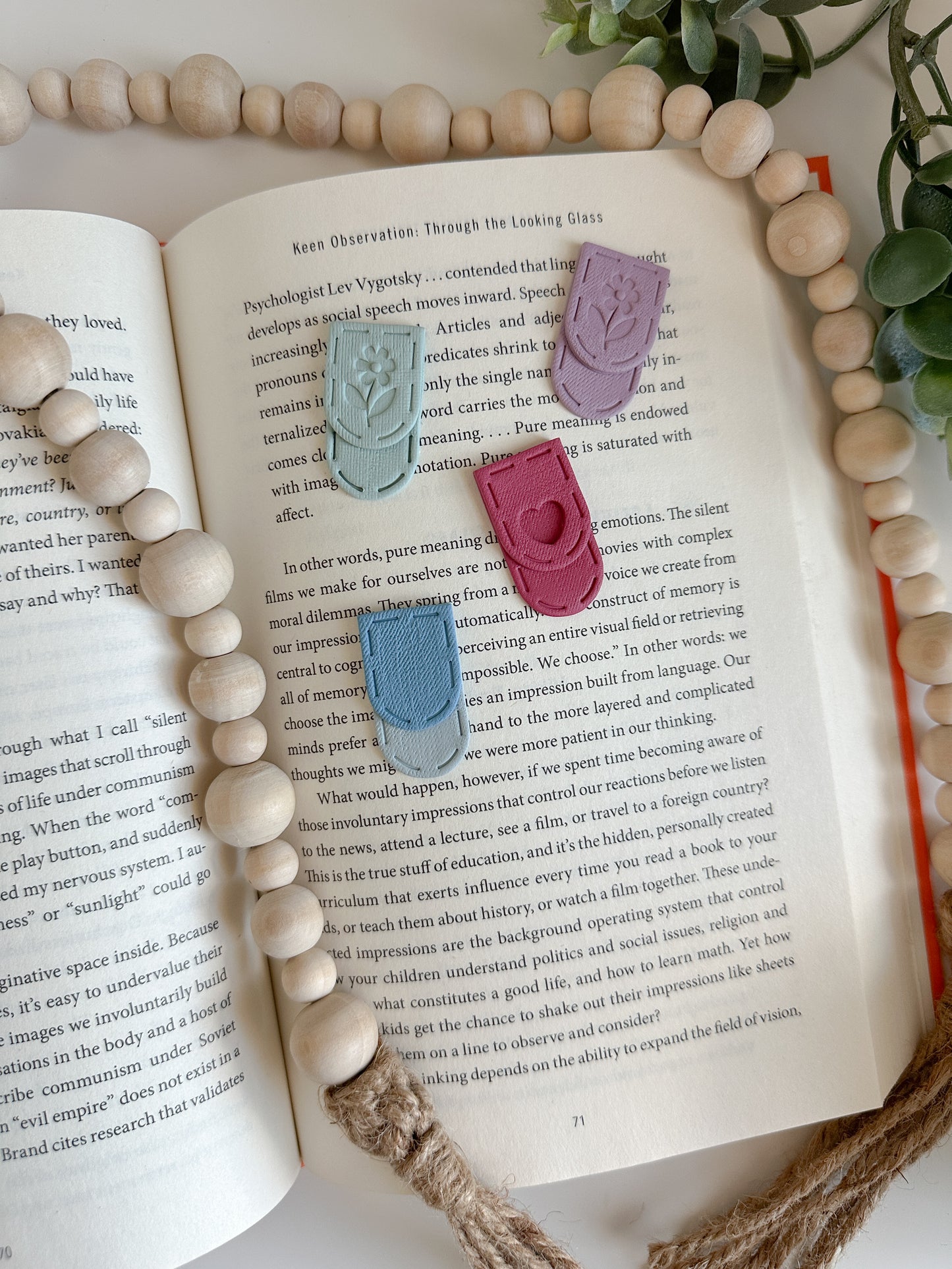 Polymer Clay Bookmarks