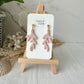 Coral Reef Dangle Earrings
