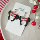 Candy Cane Mouse Ear Headband