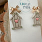 Birdhouse Earrings