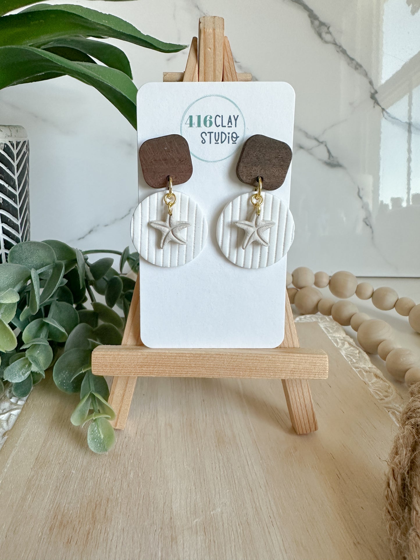 Ocean Charm Earrings (3 charm options)