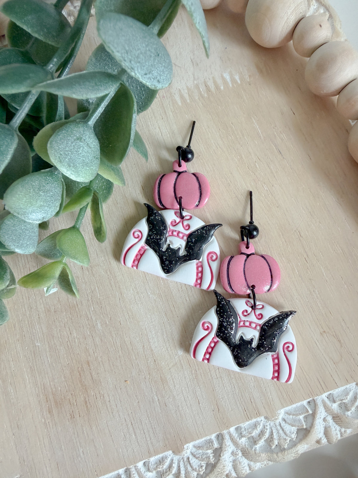 Whimsical Bat Earrings