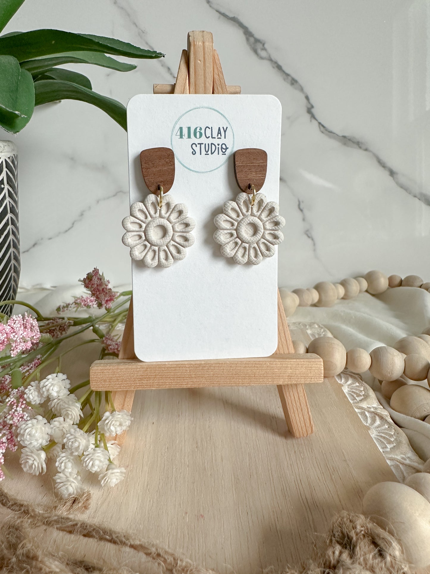 Boho Spring Flowers (five color options)