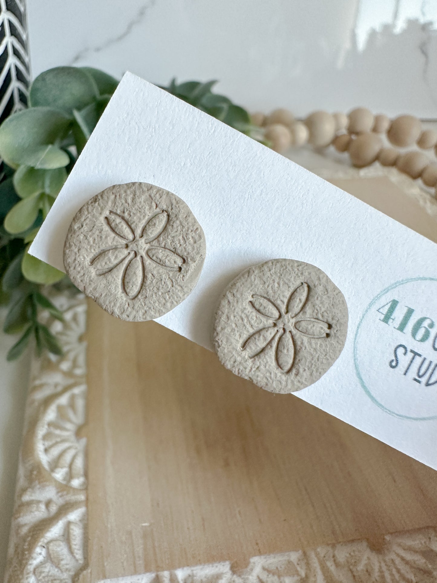 Beach Stud Earrings