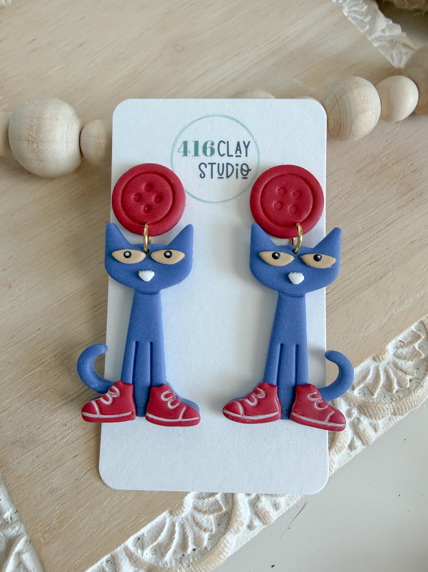 Cool Cat Earrings