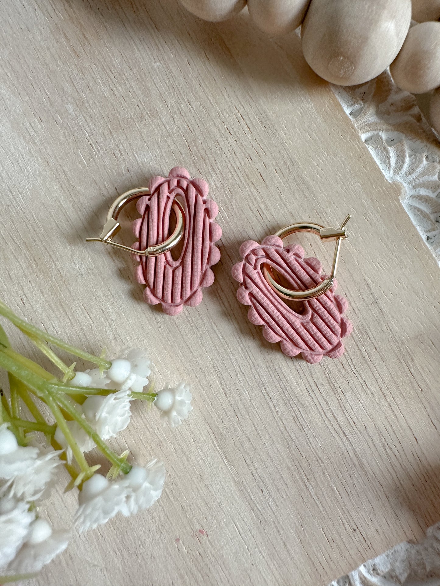 Boho Spring Charm Earrings (five color options)
