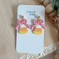 Candy Corn Earrings