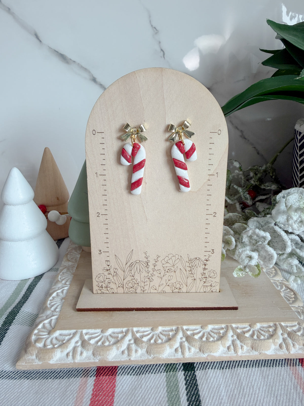 Candy Cane Earrings