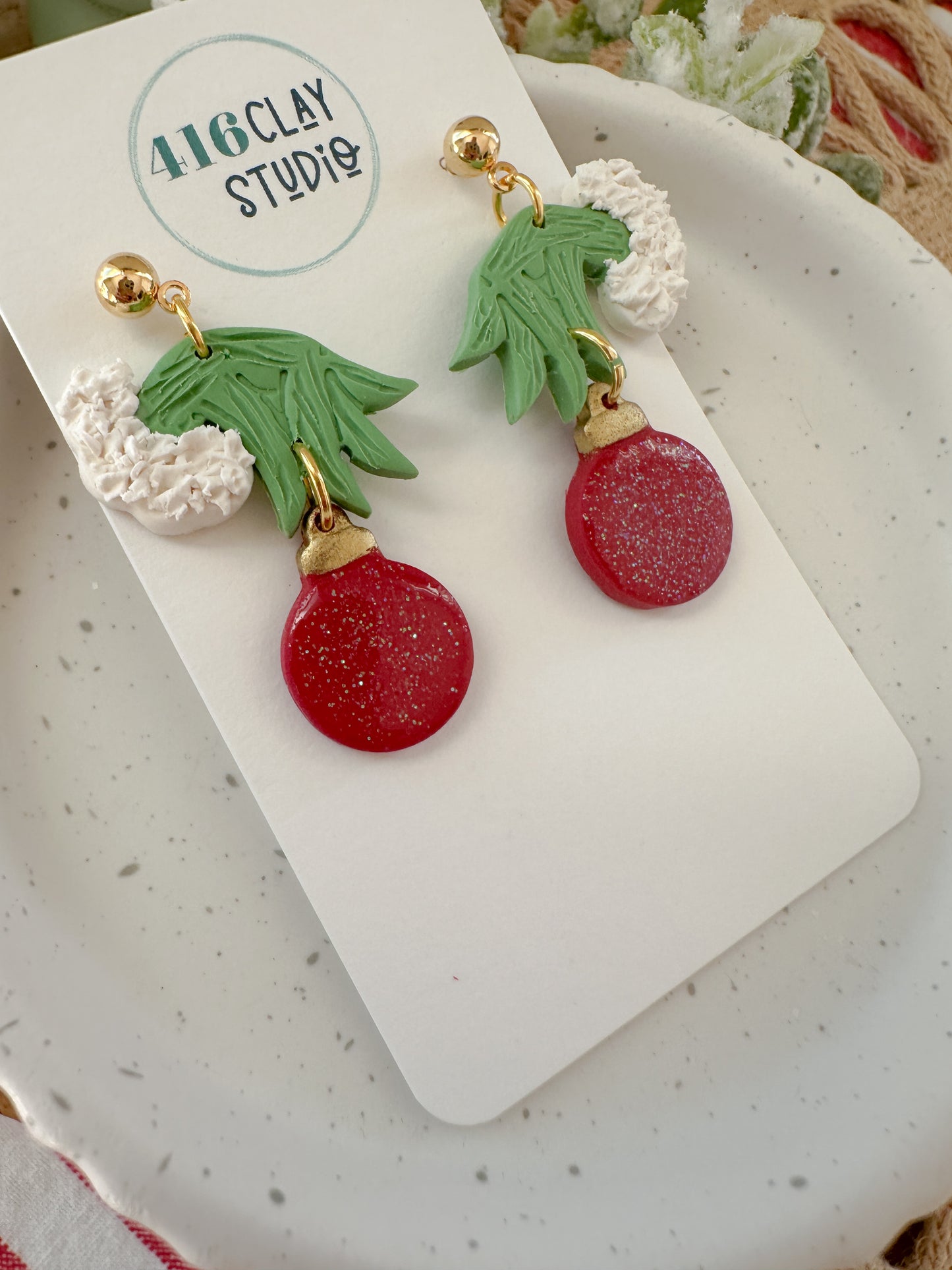 Christmas Heist Earrings