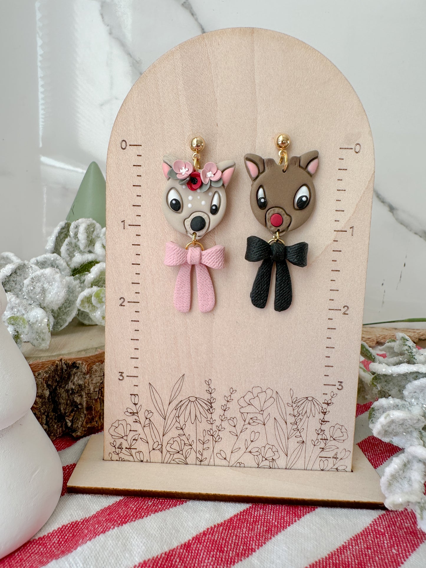 Claymation Sweetheart Earrings