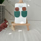 Textured Dangle Earrings (4 color options)