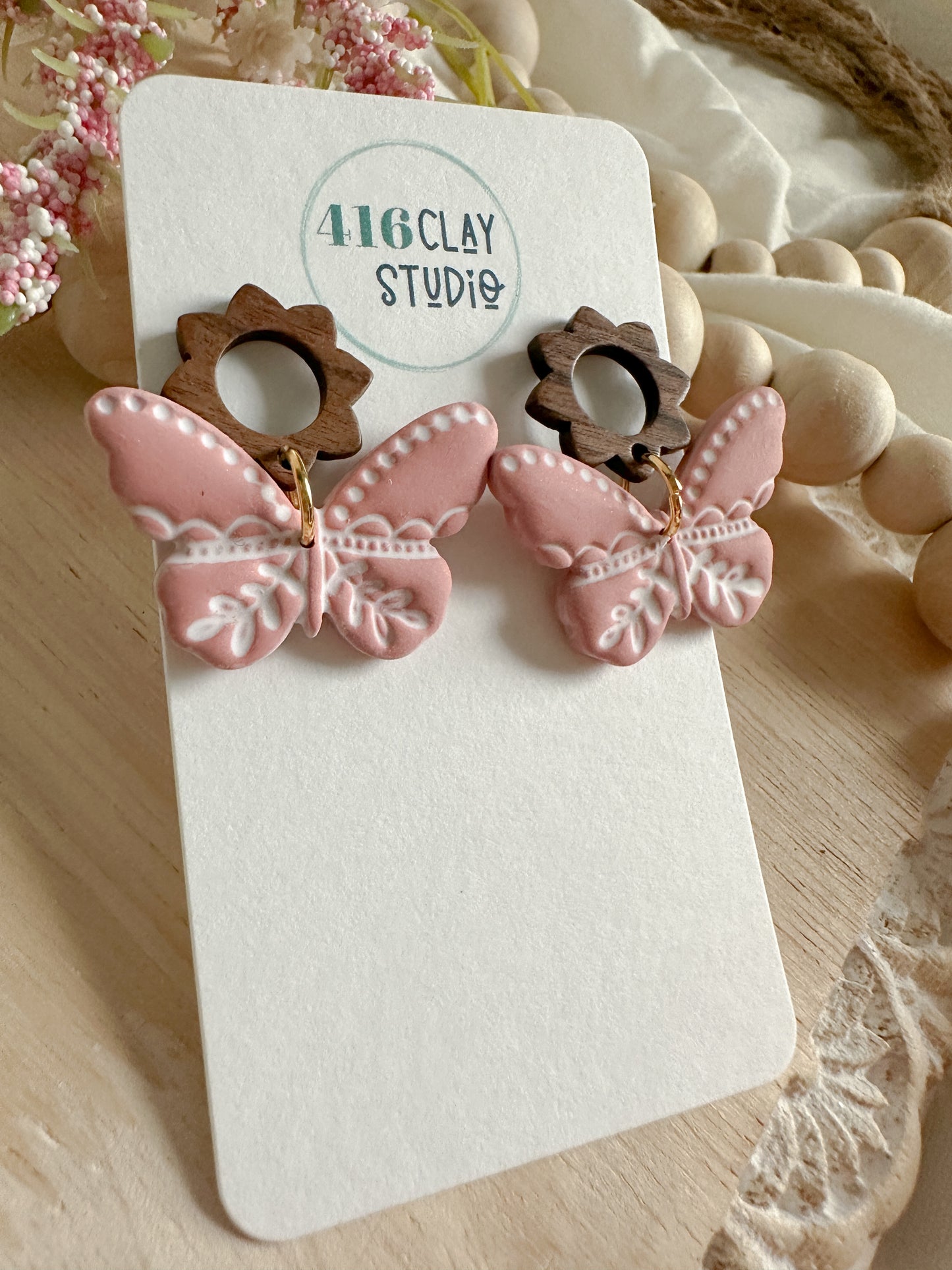 Boho Butterfly Earrings