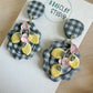 Lemon Picnic Earrings