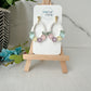 Spring Flower Drop Hoop