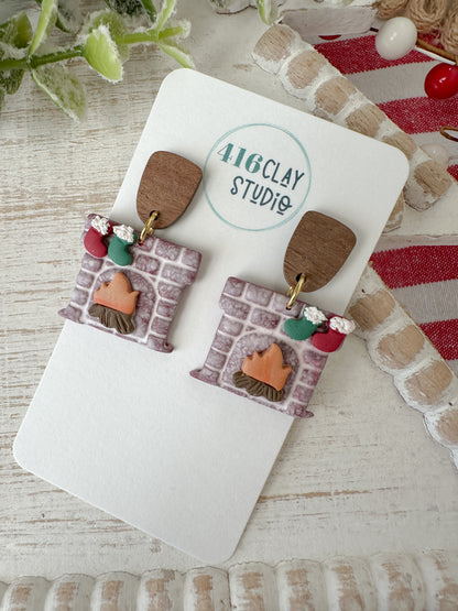 Cozy by the Fire Earrings