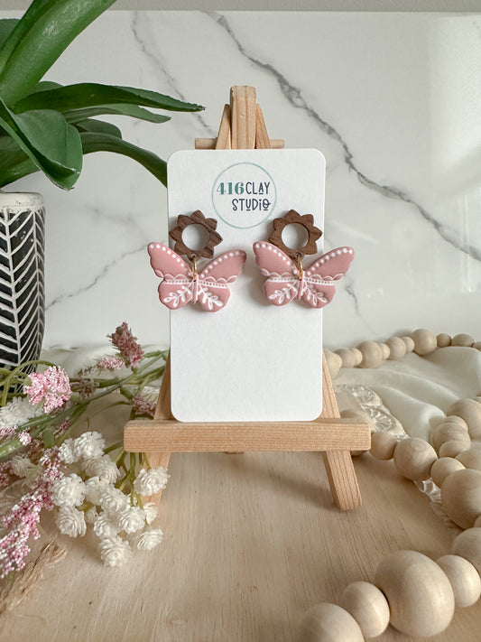 Boho Butterfly Earrings