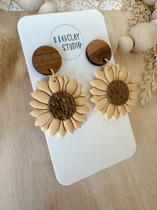 Sunflower Earrings