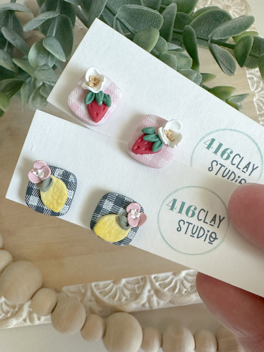 Picnic Stud Earrings